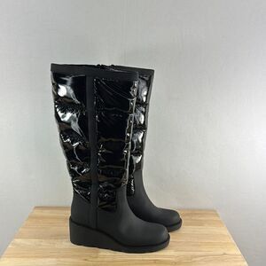 INC International Concepts Hiliah Puffy Boots- Black- Size 5 M- NIB